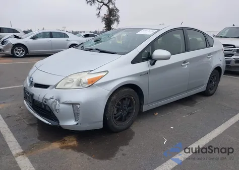 2012 Toyota Prius Three z USA, uszkodzony, nr VIN JTDKN3DU1C5456895